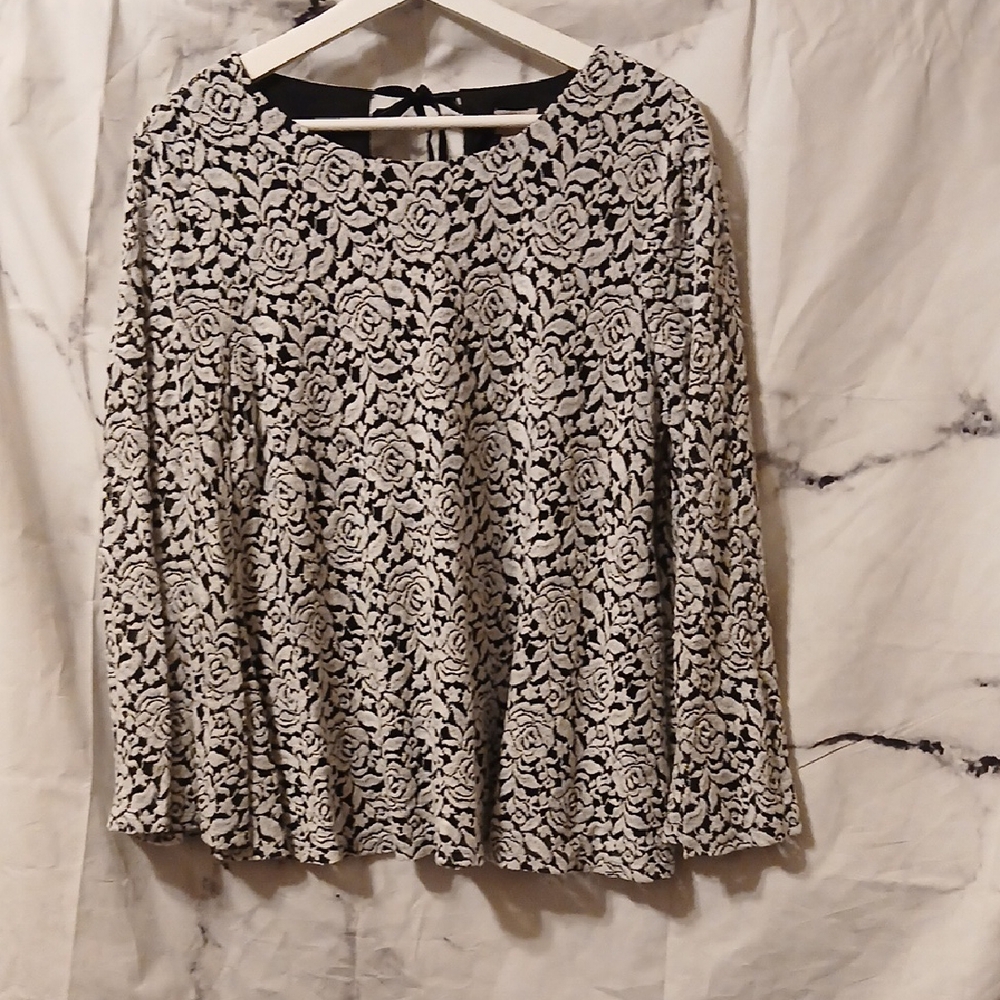 Chico's blouse floral 1 💝💝💝💝